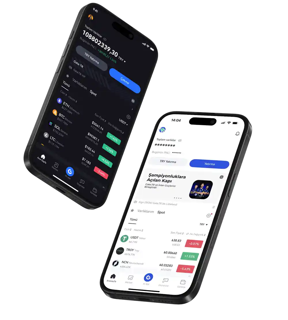 Buy/Sell Bitcoin, Ethereum | Cryptocurrency Exchange | Gate TR